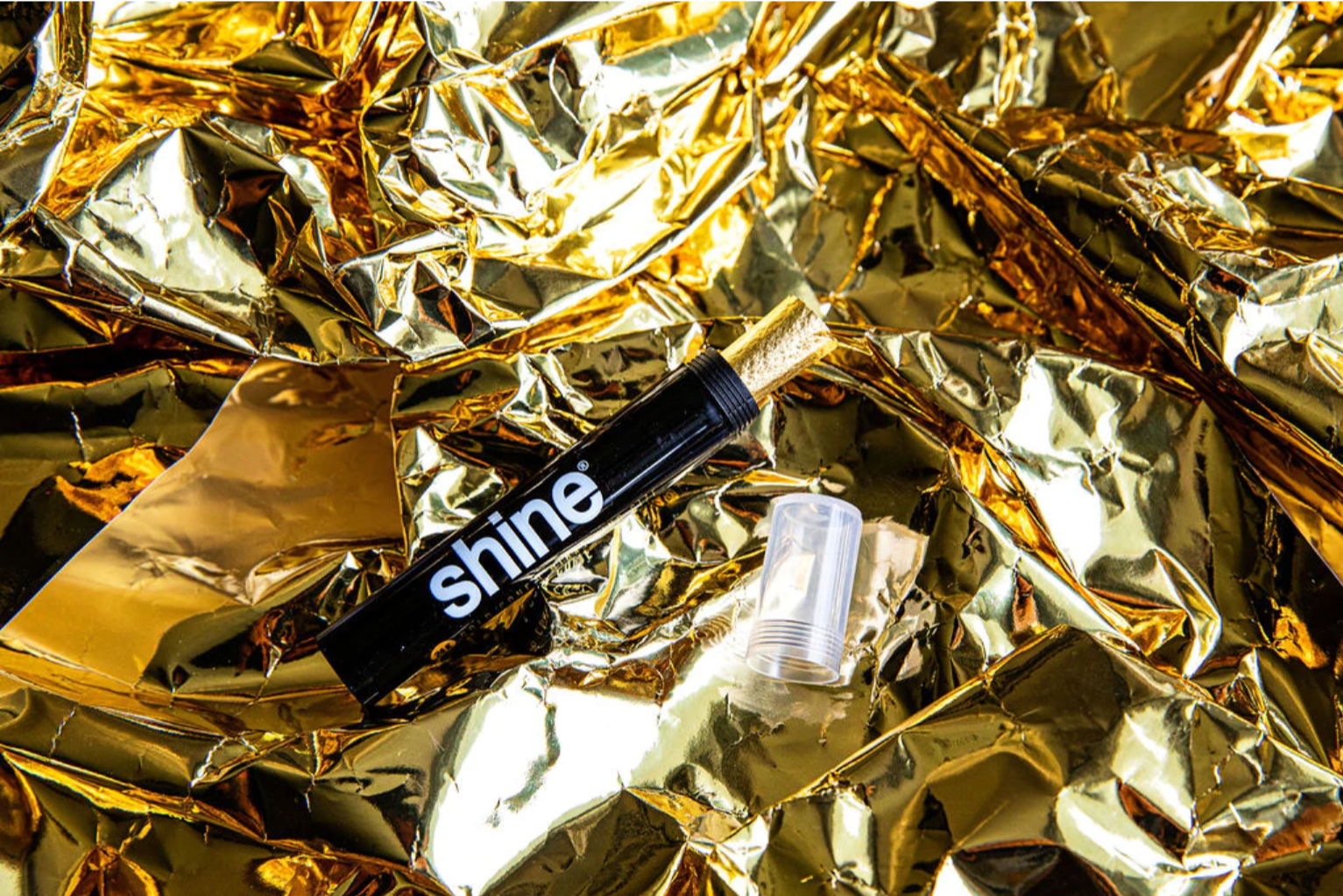 Shine® gold cone