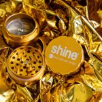 shine® gold 4-piece grinder